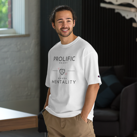 "Prolific Heart & Mamba Mentality" Champion T-Shirt